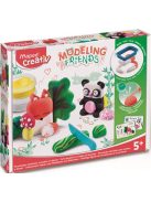 Modellező gyurma készlet, levegőre száradó, MAPED CREATIV, "Modeling Friends Cute", cukiság (IMAC907204)