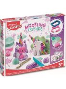 Modellező gyurma készlet, levegőre száradó, MAPED CREATIV, "Modeling Friends Magical", mágikus (IMAC907206)