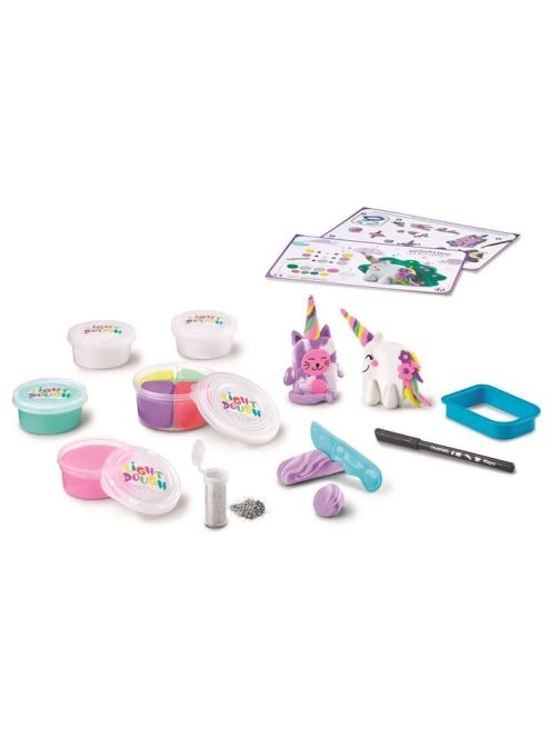 Modellező gyurma készlet, levegőre száradó, MAPED CREATIV, "Modeling Friends Magical", mágikus (IMAC907206)