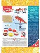 Dínó készítő modellező gyurma készlet, MAPED CREATIV "Dinos factory", T-Rex (IMAC907210)