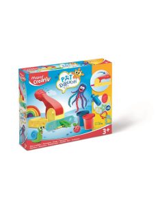   Gyurma és formázó készlet, 16 darabos, MAPED CREATIV, "Pat Dough" (IMAC907215)