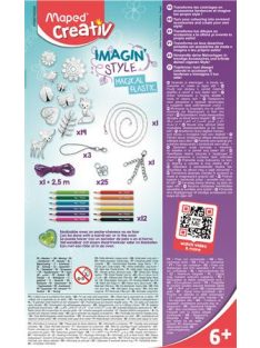   Mágikus ékszerkészítő készlet, MAPED CREATIV, "Imagin' Style", Magical Plastic (IMAC907400)