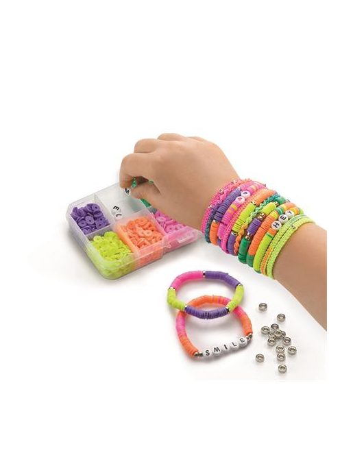 Karkötő készítő készlet, MAPED CREATIV, "Imagin' Style", neon (IMAC907404)