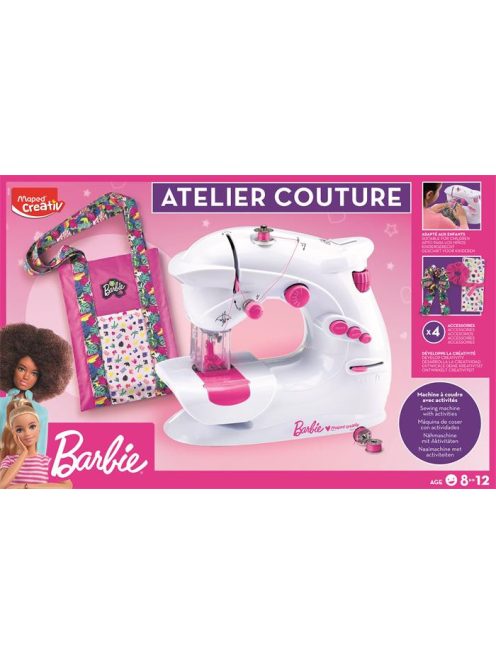 Játék varrógép készlet, MAPED CREATIV "Atelier Couture Barbie" (IMAC907405)