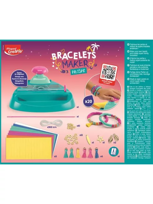 Karkötő készítő készlet, MAPED CREATIV "Heishi" (IMAC907406)