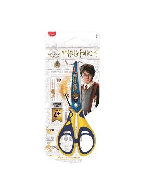 Olló, iskolai, 13 cm, MAPED "Harry Potter Kids" (IMAH464900)