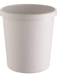   Szemetes, 18 liter, HELIT, világos szürke (INH6105882) (INH6105882)