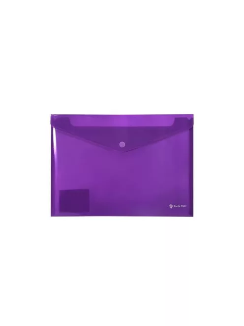 Irattartó tasak, A4, PP, patentos, PANTA PLAST, neon lila (INP0410008515)