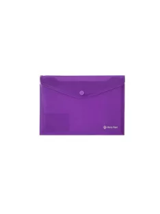   Irattartó tasak, A5, PP, patentos, PANTA PLAST, neon lila (INP0410008615)