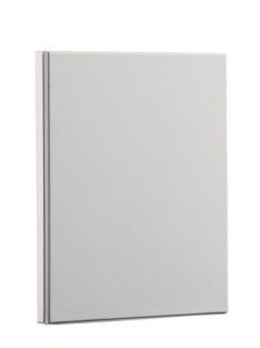   Gyűrűs könyv, panorámás, 4 gyűrű, 15 mm, A4, PP/karton, PANTA PLAST, fehér (INP316002009)
