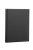 Gyűrűs könyv, panorámás, 4 gyűrű, 55 mm, A4, PP/karton, PANTA PLAST, fekete (INP316002501)