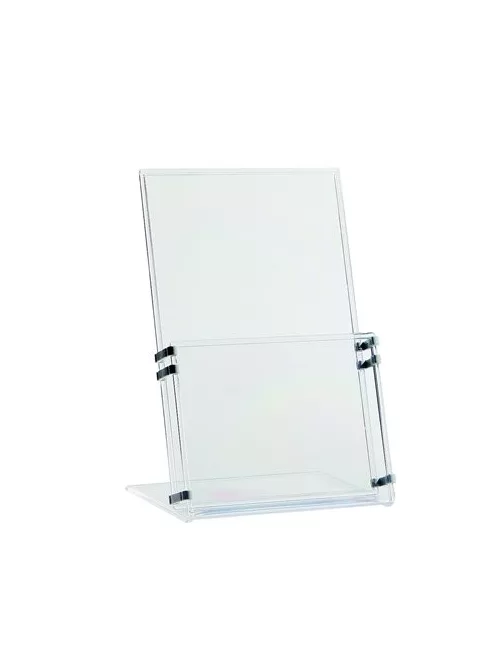 Prospektustartó, asztali, A5, PANTA PLAST (INP4030200)