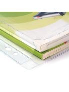 Katalógustartó genotherm, lefűzhető, A4, 150 mikron, víztiszta, 20mm, VICTORIA OFFICE (INV31220)