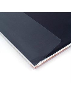   Genotherm, lefűzhető, oldalán hajtófüllel, A4, 150 mikron, víztiszta, VICTORIA OFFICE (INV31221)