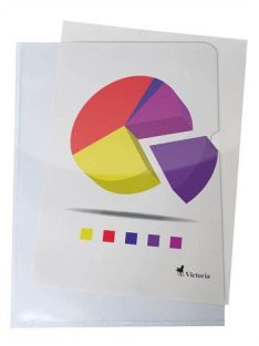   Genotherm, "L", A4, 150 mikron, víztiszta, VICTORIA OFFICE (INV401007)