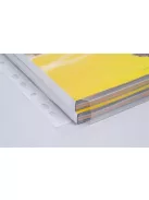 Katalógustartó genotherm, lefűzhető, A4, 180 mikron, PP, 25 mm, VICTORIA OFFICE (INV41216)