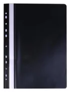 Gyorsfűző, lefűzhető, PP, A4, VICTORIA OFFICE, fekete (INV4130701)