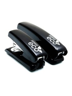   Tűzőgép, 24/6, 26/6, 20 lap, RAPESCO "ECO Half-Strip", fekete (IR1084)