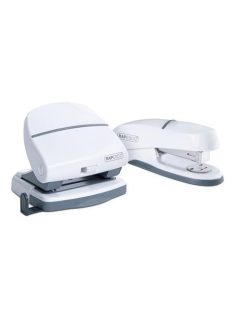   Tűzőgép és lyukasztó készlet, RAPESCO "P20" és "P30", fehér (IR1275)