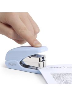   Tűzőgép, 24/6, 26/6, 20 lap, könnyített tűzés, RAPESCO "X5-Mini Less Effort", világoskék (IR1338)