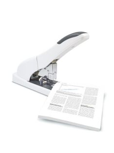   Tűzőgép, nagyteljesítményű, 923/6-17, 140 lap, RAPESCO "ECO HD-140", fehér (IR1396)