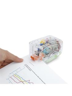   Tűzőgép, 26/6, 15 lap, elemes, USB töltővel, RAPESCO "626EL", átlátszó (IR1450)