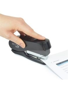   Tűzőgép, 24/6-8, 26/6-8, 50 lap, könnyített tűzés, antibakteriális,  RAPESCO " ECO Luna Less Effort", fekete (IR1466)