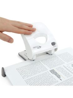   Lyukasztó, kétlyukú, 30 lap, könnyített lyukasztás, RAPESCO "ECO X5", fehér (IR1524)