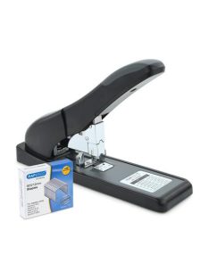   Tűzőgép, nagyteljesítményű, 923/6-17, 140 lap, RAPESCO "ECO HD-140", fekete (IR1550)