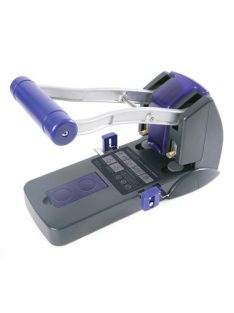   Lyukasztó, nagyteljesítményű, kétlyukú, 150 lap, könnyített lyukasztás, RAPESCO "ECO P2200", szürke (IRPF220AP1)