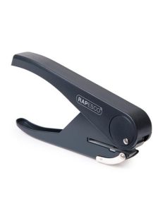  Lyukasztó, egylyukú, 23 lap, fém, RAPESCO "Sole", fekete (IRPF35AOG1)