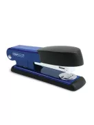 Tűzőgép, 24/6, 26/6, 25 lap, fém, RAPESCO "Bowfin Half-Strip", kék (IRR53500L2)