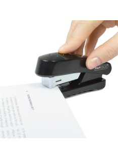   Tűzőgép, 24/6, 26/6, 20 lap, RAPESCO "Snapper Half-Strip", fekete (IRR53800B1)