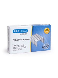 Tűzőkapocs, 923/8, horganyzott, RAPESCO (IRS1236)