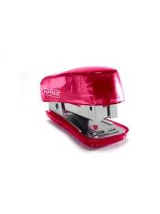   Tűzőgép, 24/6, 26/6, 12 lap, RAPESCO "Bug", átlátszó vegyes színek (IRWSR)