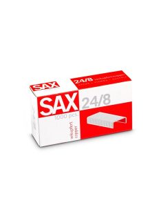 Tűzőkapocs, 24/8, réz, SAX (ISAK2480R)