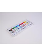 Tempera készlet, 12 darabos, COOL BY VICTORIA (ISCTK12SZ)