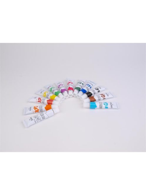 Tempera készlet, 12 darabos, COOL BY VICTORIA (ISCTK12SZ)