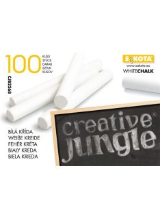 Táblakréta, kerek, SAKOTA, fehér (ISKE050)