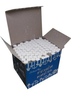 Táblakréta, kerek, fehér (ISKE164)