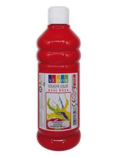 Tempera, 500 ml, Südor, piros (ISKETE164)