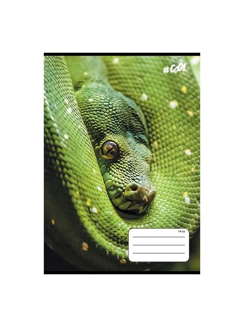 Füzet, tűzött, A5, vonalas, 32 lap, 1. osztály, COOL BY VICTORIA, "Animals", 14-32 (ISVFC68)