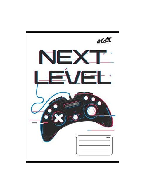 Füzet, tűzött, A5, vonalas, 32 lap, 2. osztály, COOL BY VICTORIA, "Future generation", 16-32 (ISVFC69)