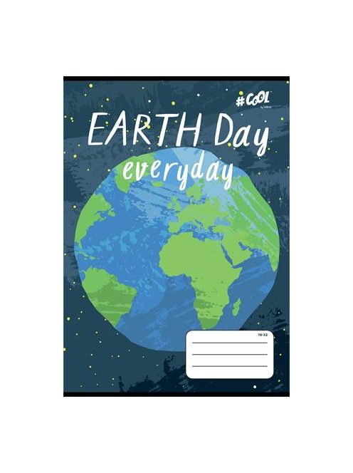 Füzet, tűzött, A5, vonalas, 32 lap, 2. osztály, COOL BY VICTORIA, "Future generation", 16-32 (ISVFC69)