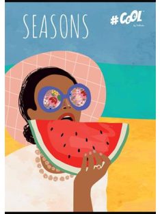   Füzet, tűzött, A4, vonalas, 80 lap, COOL BY VICTORIA, "Seasons" (ISVFC77)