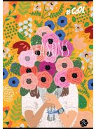 Füzet, tűzött, A4, vonalas, 80 lap, COOL BY VICTORIA, "Seasons" (ISVFC77)