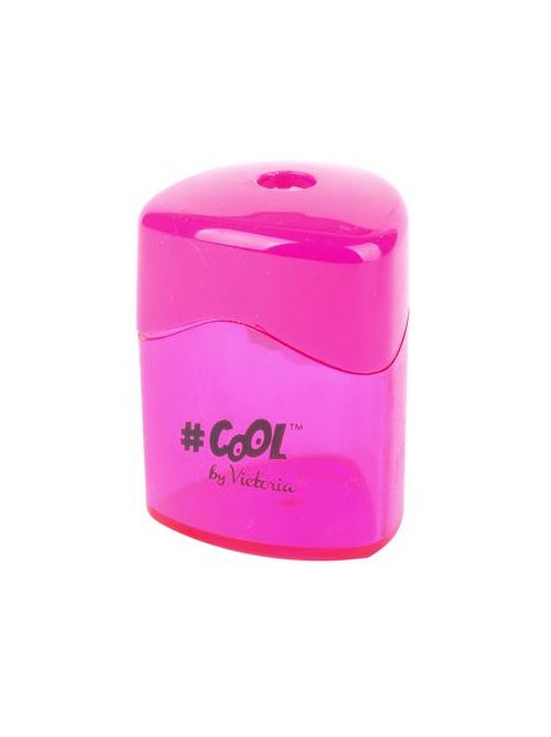 Hegyező, egylyukú, tartályos, COOL BY VICTORIA, vegyes színek (ISVHC1)