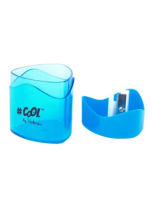 Hegyező, egylyukú, tartályos, COOL BY VICTORIA, vegyes színek (ISVHC1)