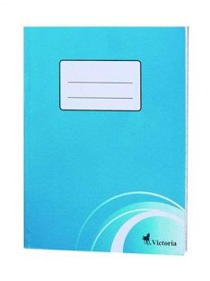   Mutató, A5, vonalas, 80 lap, regiszteres, puhafedeles, VICTORIA PAPER (ISVRA5)