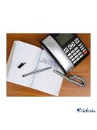 Mutató, A5, vonalas, 80 lap, regiszteres, puhafedeles, VICTORIA PAPER (ISVRA5)